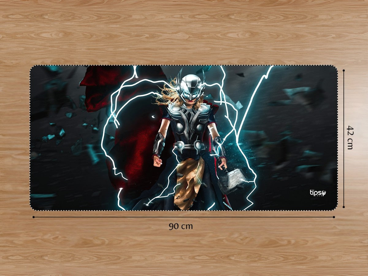 "Jane Foster with lighting" Gaming Mousepad Elevate Your Gaming Experience