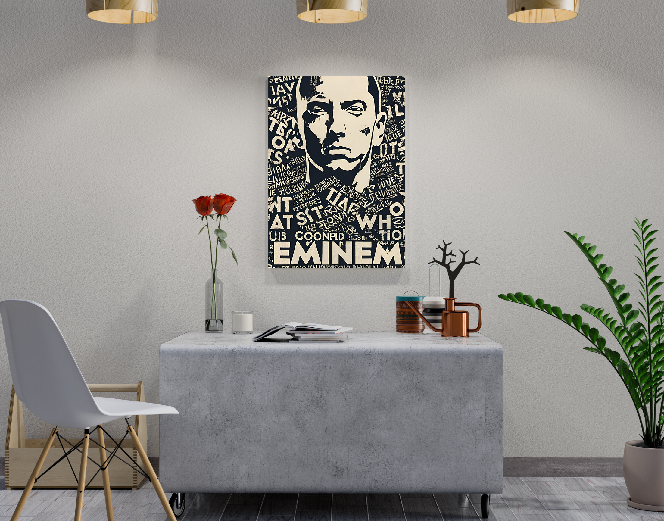 "THE EPIC MUSICIAN"- Shiny & Sturdy Metallic Poster Art That Pops & Sticks