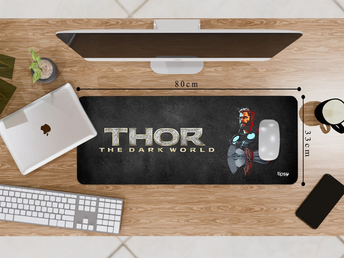 "Thor Minimalist Fanart" Gaming Mousepad Elevate Your Gaming Experience
