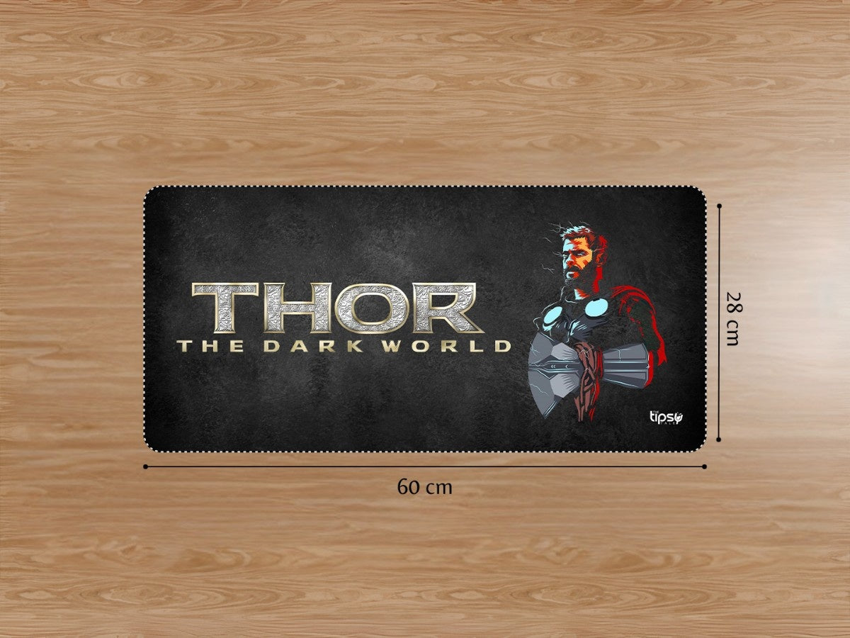 "Thor Minimalist Fanart" Gaming Mousepad Elevate Your Gaming Experience