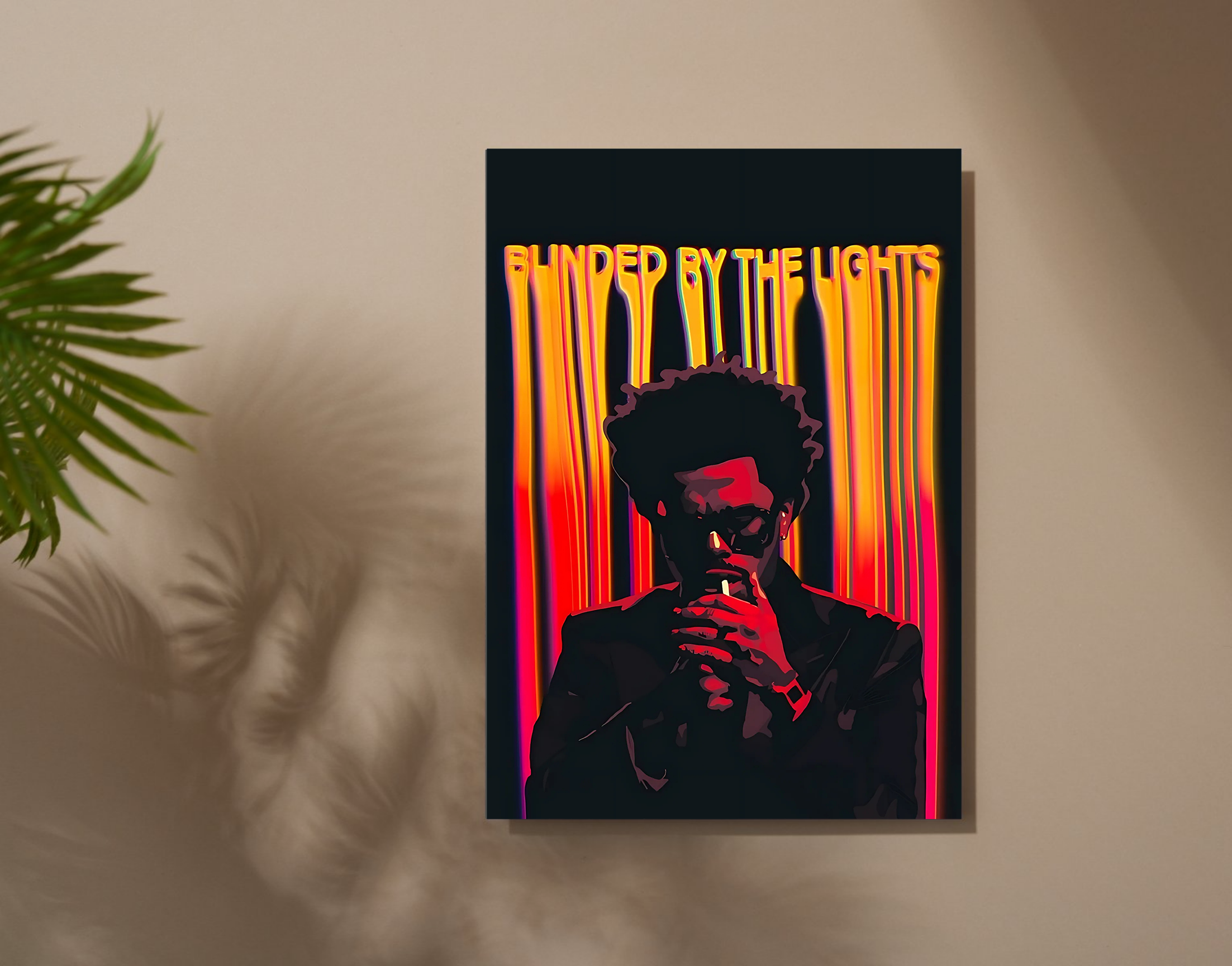"The Weekend Music"- Shiny & Sturdy Metallic Poster Art That Pops & Sticks