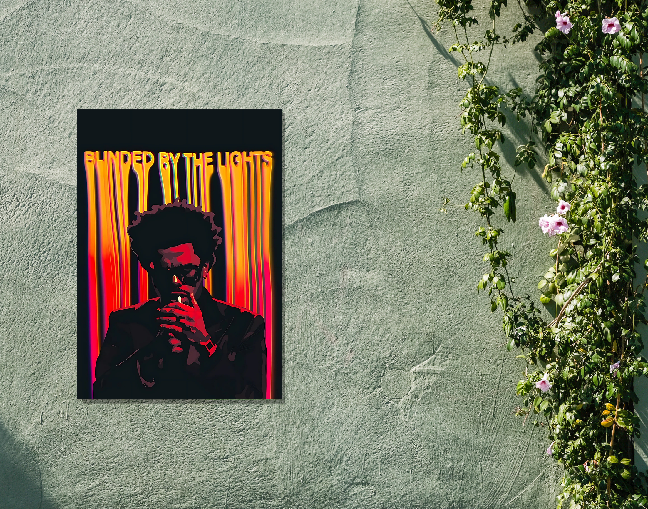 "The Weekend Music"- Shiny & Sturdy Metallic Poster Art That Pops & Sticks