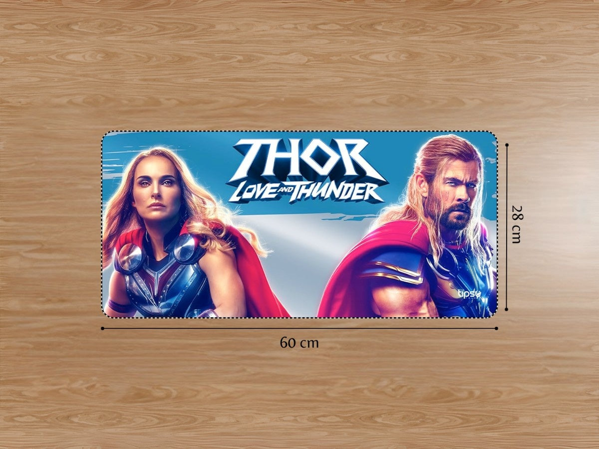 "Thor Love and Thunder" Gaming Mousepad Elevate Your Gaming Experience