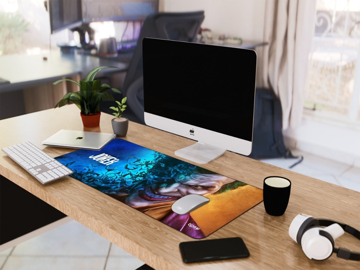 "Joker fading into bats" Gaming Mousepad Elevate Your Gaming Experience