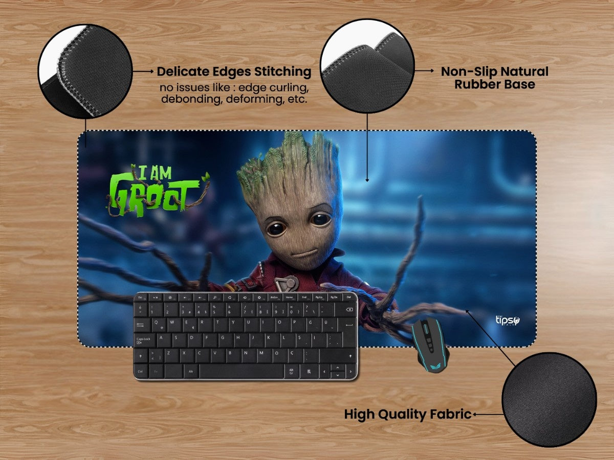 "Baby Groot : Guardians of the Galaxy" Gaming Mousepad Elevate Your Gaming Experience
