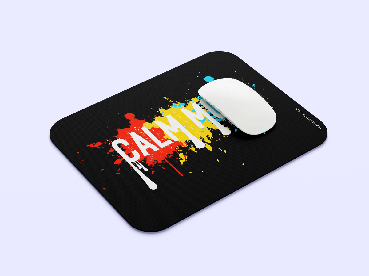 "Spalsh Calm Mood" Mousepad Enhance Your Workspace with Style