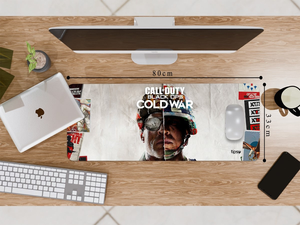 "Call of Duty Blacks Ops Cold War." Gaming Mousepad Elevate Your Gaming Experience