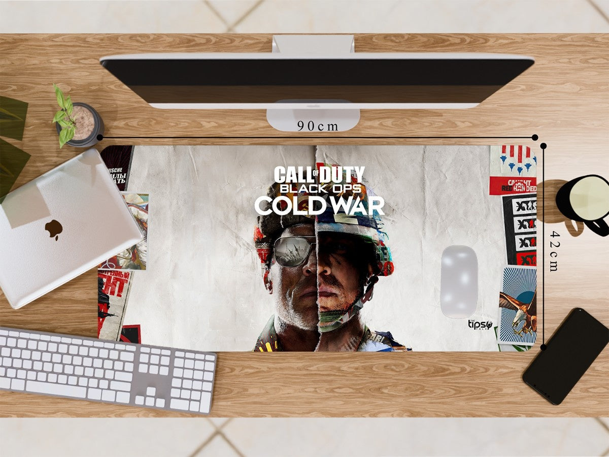 "Call of Duty Blacks Ops Cold War." Gaming Mousepad Elevate Your Gaming Experience
