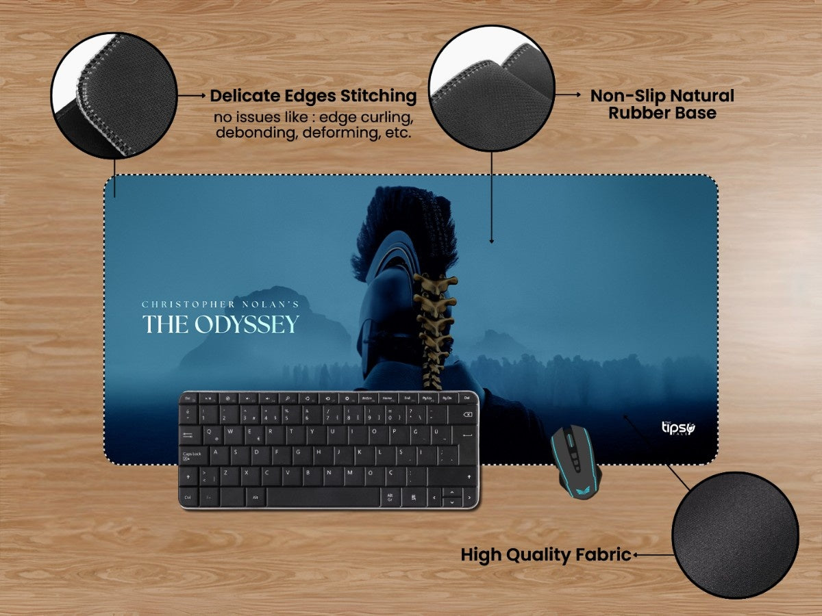 "THE ODYSSEY - CHRISTOPHER NOLAN" Gaming Mousepad Elevate Your Gaming Experience