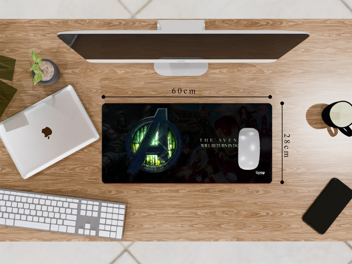 "AVENGERS WILL RETURN IN DOOMSDAY" Gaming Mousepad Elevate Your Gaming Experience