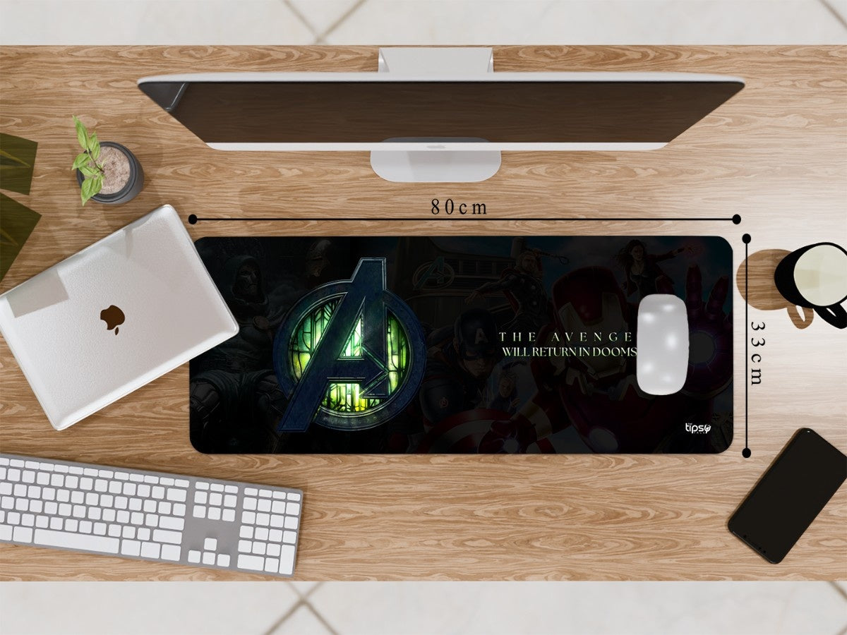 "AVENGERS WILL RETURN IN DOOMSDAY" Gaming Mousepad Elevate Your Gaming Experience