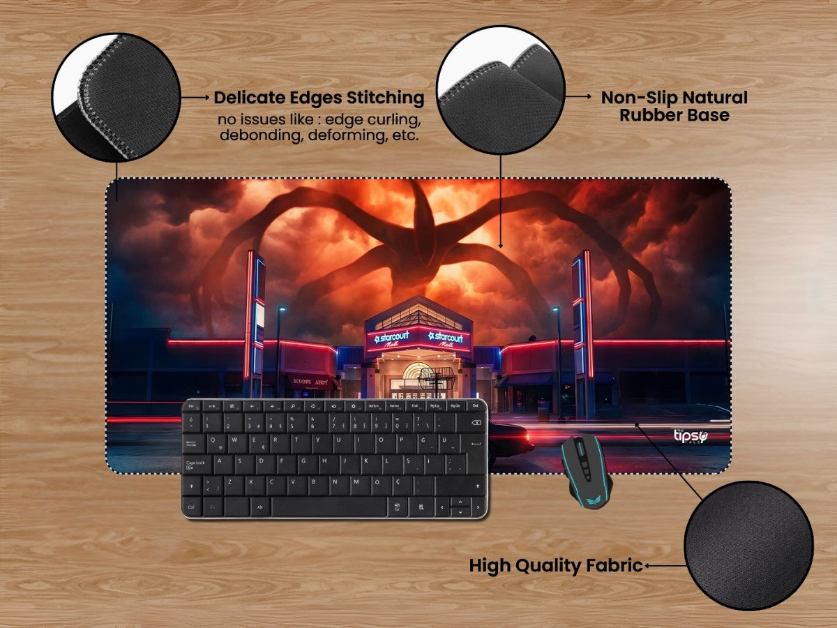 "STRANGER THINGS - THE END" Gaming Mousepad Elevate Your Gaming Experience