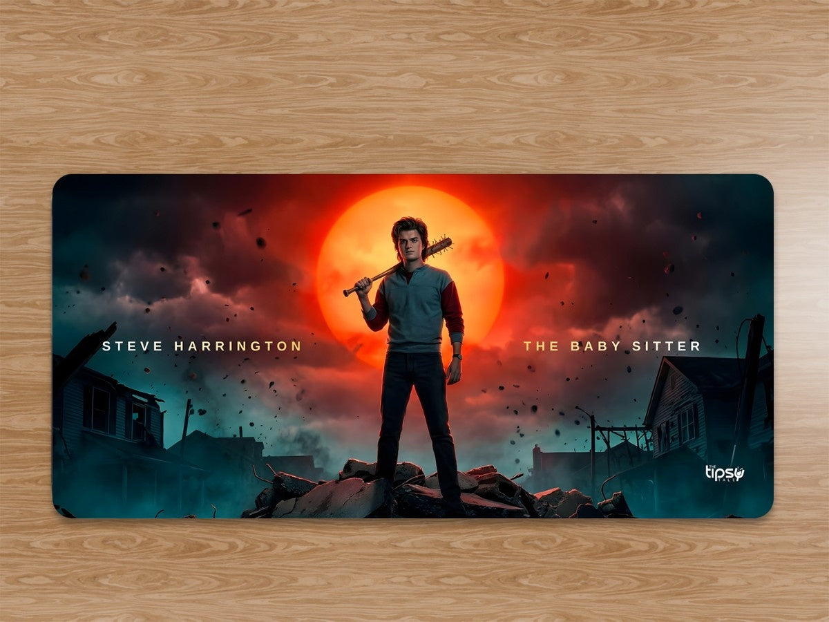 "STEVE AKA BABY SITTER" Gaming Mousepad Elevate Your Gaming Experience