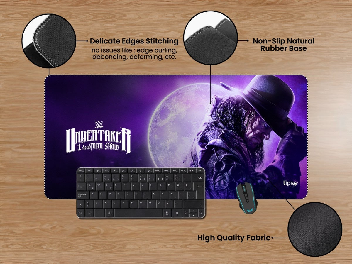 "UNDERTAKER - WWE" Gaming Mousepad Elevate Your Gaming Experience