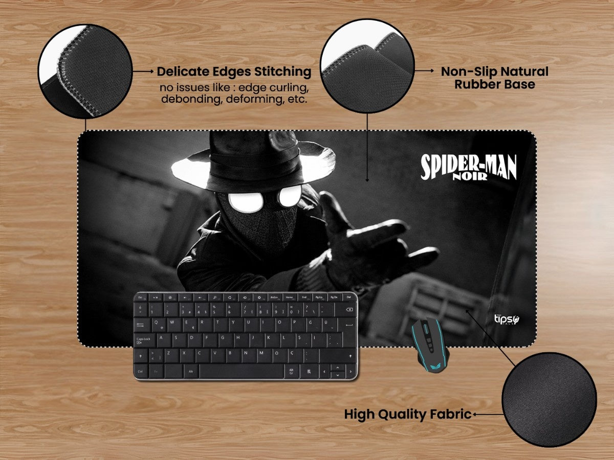"SPIDERMAN NOIR" Gaming Mousepad Elevate Your Gaming Experience