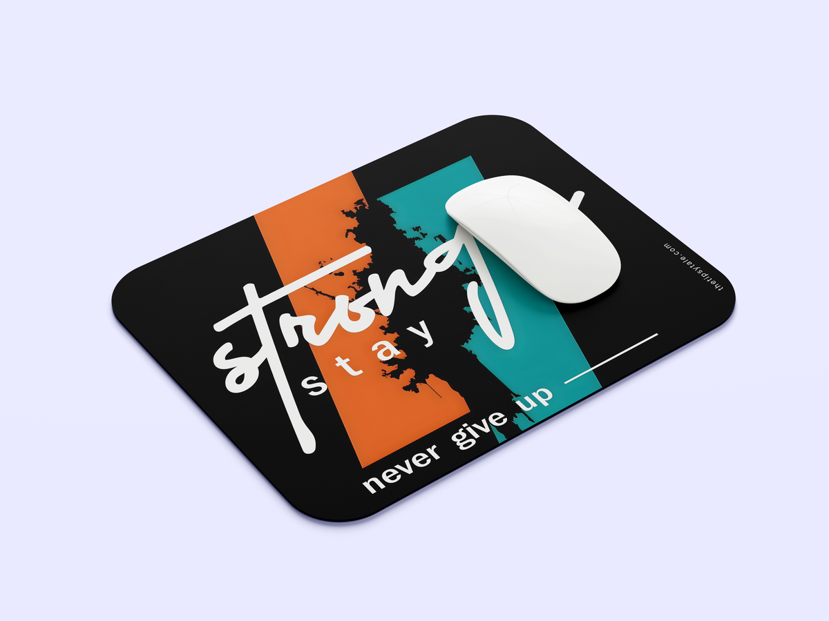 "Stranger Stay" Mousepad Enhance Your Workspace with Style