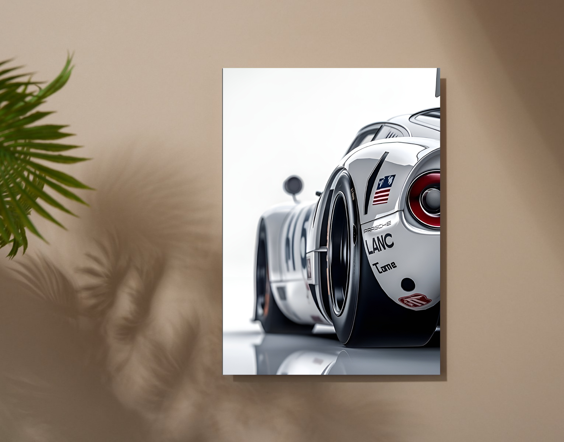 "LOVE FOR: LANC"- Shiny & Sturdy Metallic Poster Art That Pops & Sticks