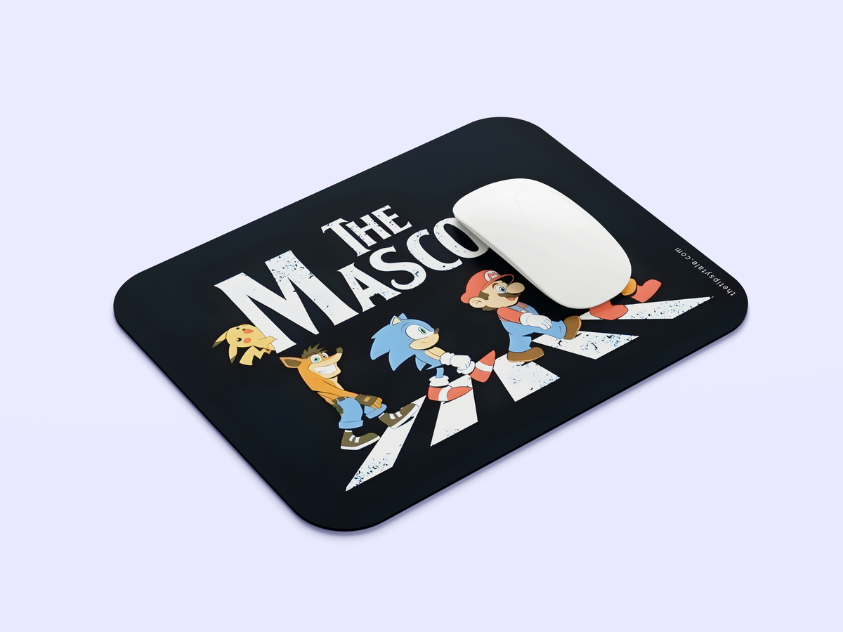 "The Mascots" Mousepad Enhance Your Workspace with Style