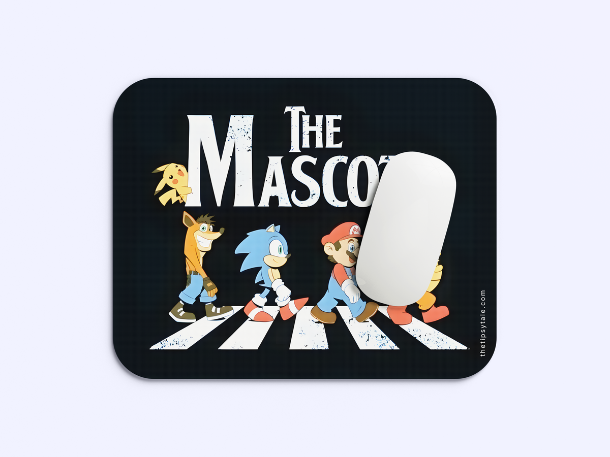 "The Mascots" Mousepad Enhance Your Workspace with Style