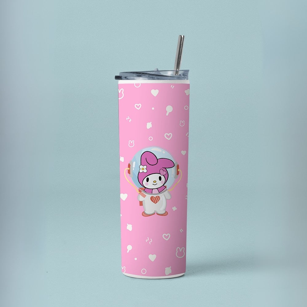 "Hello Kitty: My Melody" Tumbler with Metal Straw
