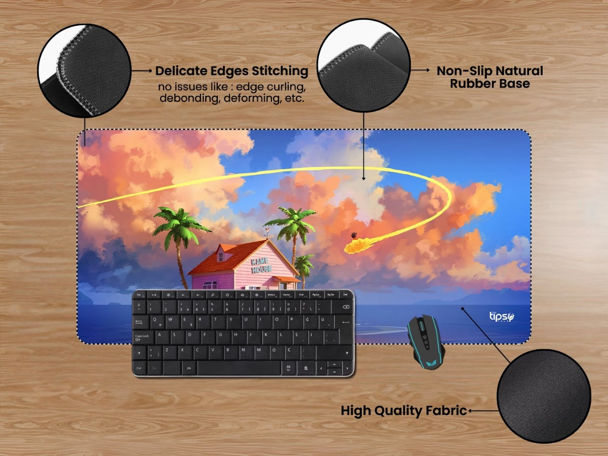 "KAME HOUSE - DRAGON BALLZ" Gaming Mousepad Elevate Your Gaming Experience