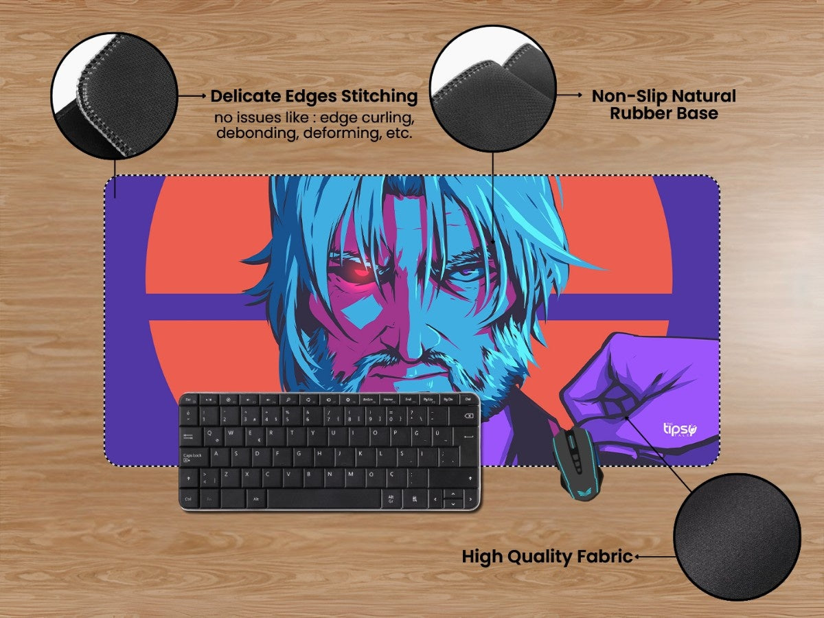 "SEBAS TIAN - OVERLORD" Gaming Mousepad Elevate Your Gaming Experience