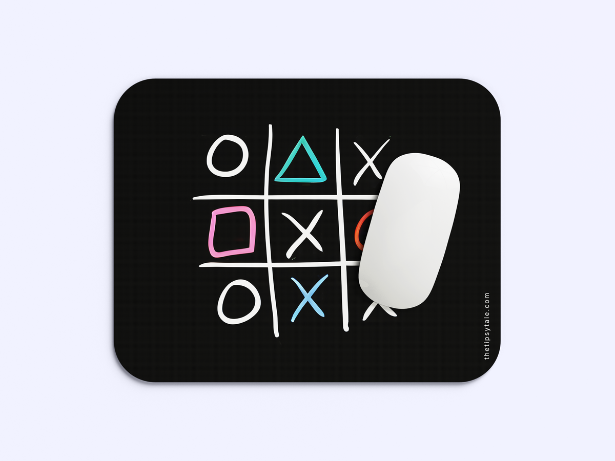 "XOXO: Game" Mousepad Enhance Your Workspace with Style
