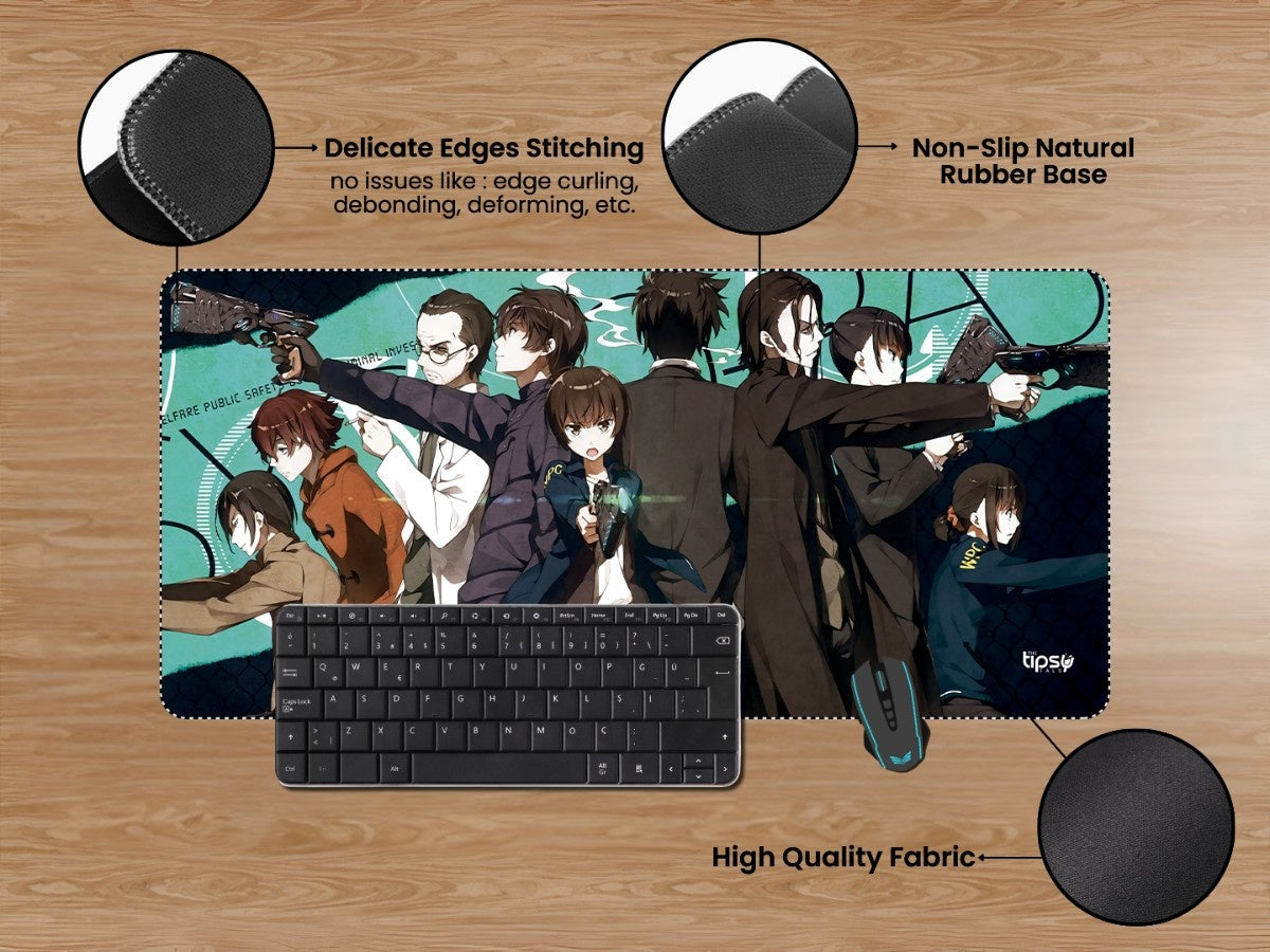 "PSYCHO PASS" Gaming Mousepad Elevate Your Gaming Experience