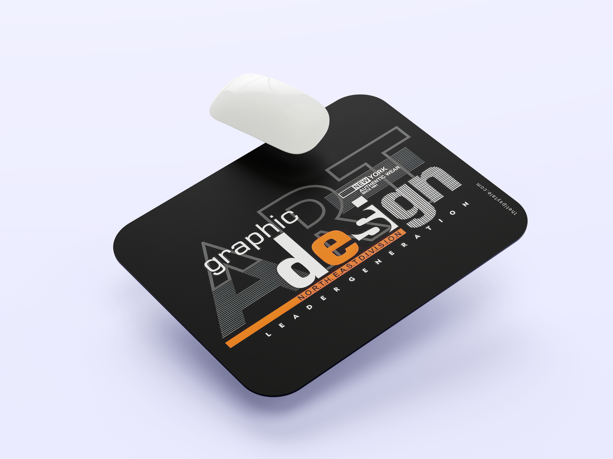 "ART - Graphic Design" Mousepad Enhance Your Workspace with Style