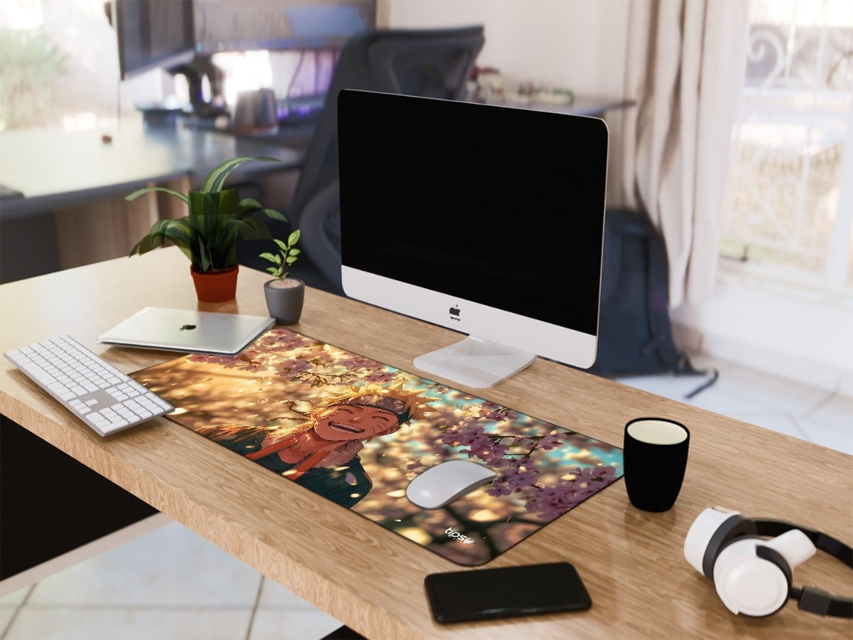 "NARUTO - VACATION MOOD" Gaming Mousepad Elevate Your Gaming Experience