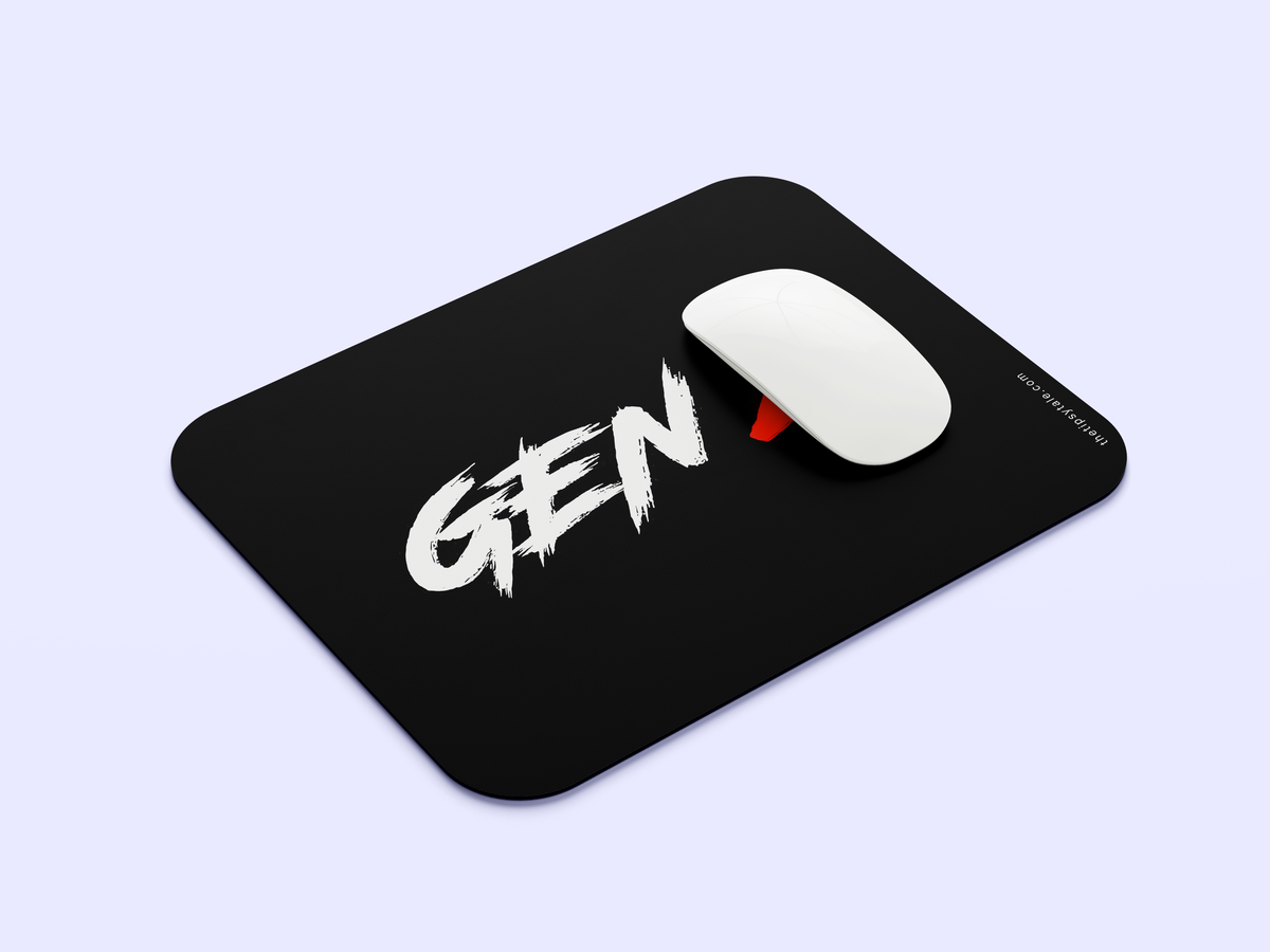 "GEN Z" Mousepad Enhance Your Workspace with Style