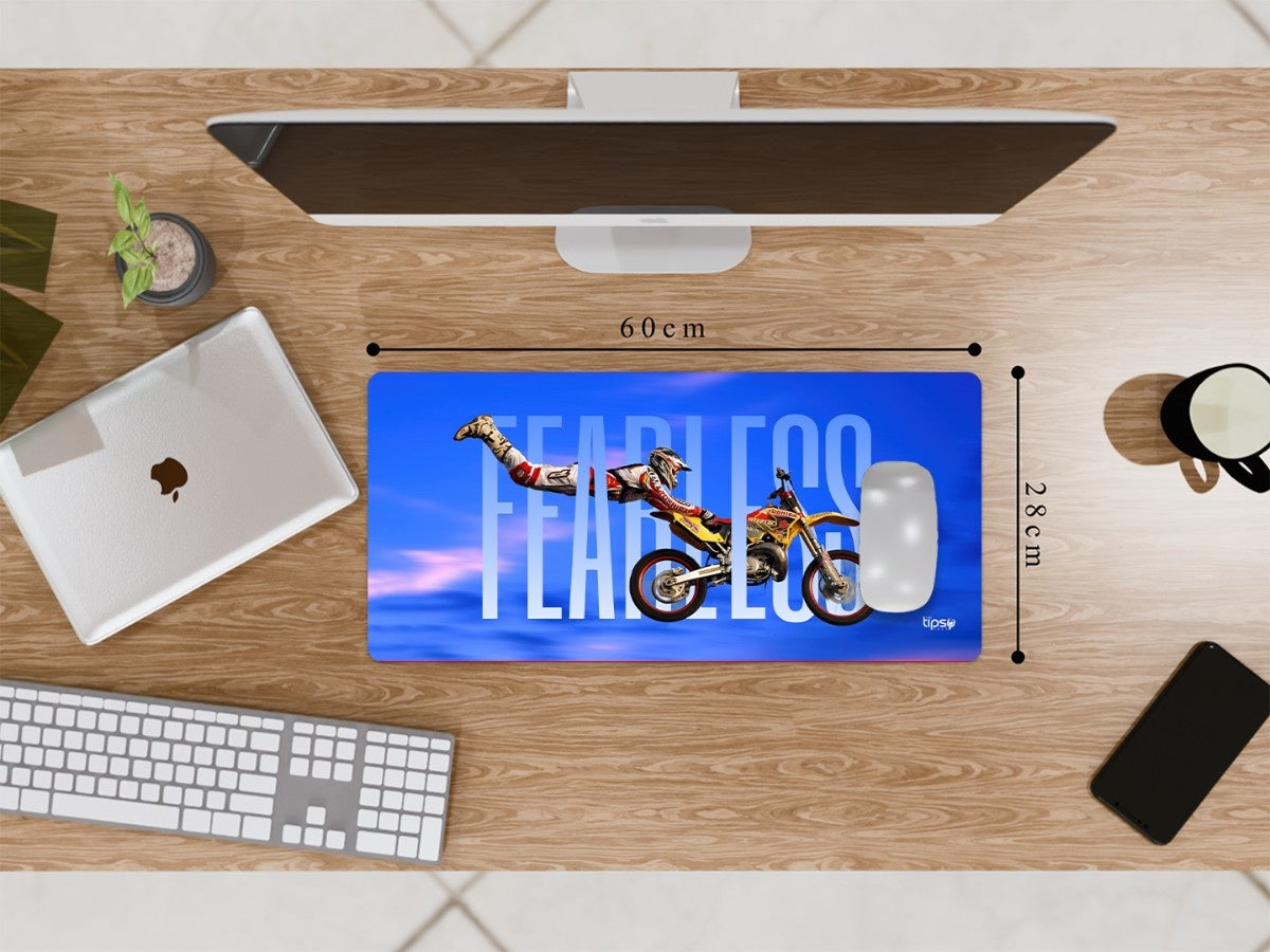 "FEARLESS" Gaming Mousepad Elevate Your Gaming Experience