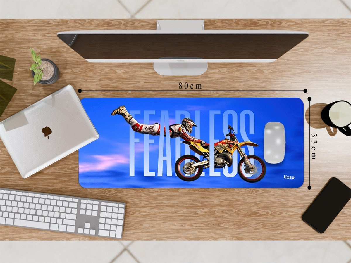 "FEARLESS" Gaming Mousepad Elevate Your Gaming Experience