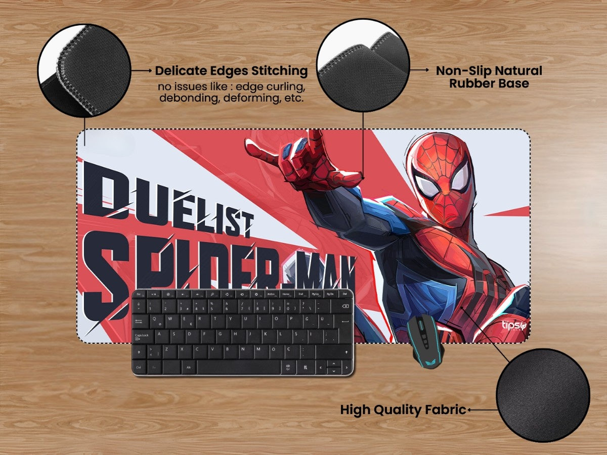 "DUELIST SPIDERMAN" Gaming Mousepad Elevate Your Gaming Experience
