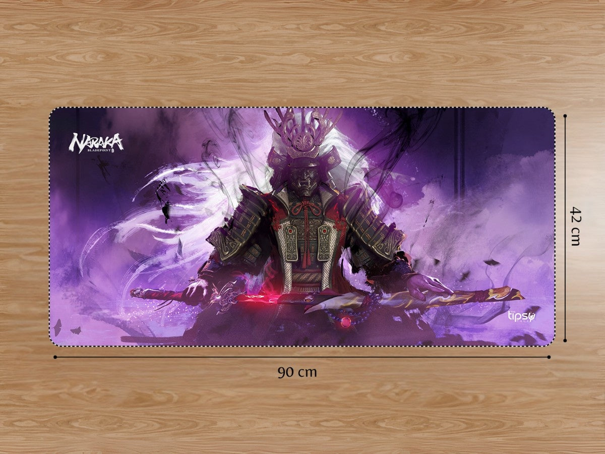 "SAMURAI - NARAKA" Gaming Mousepad Elevate Your Gaming Experience
