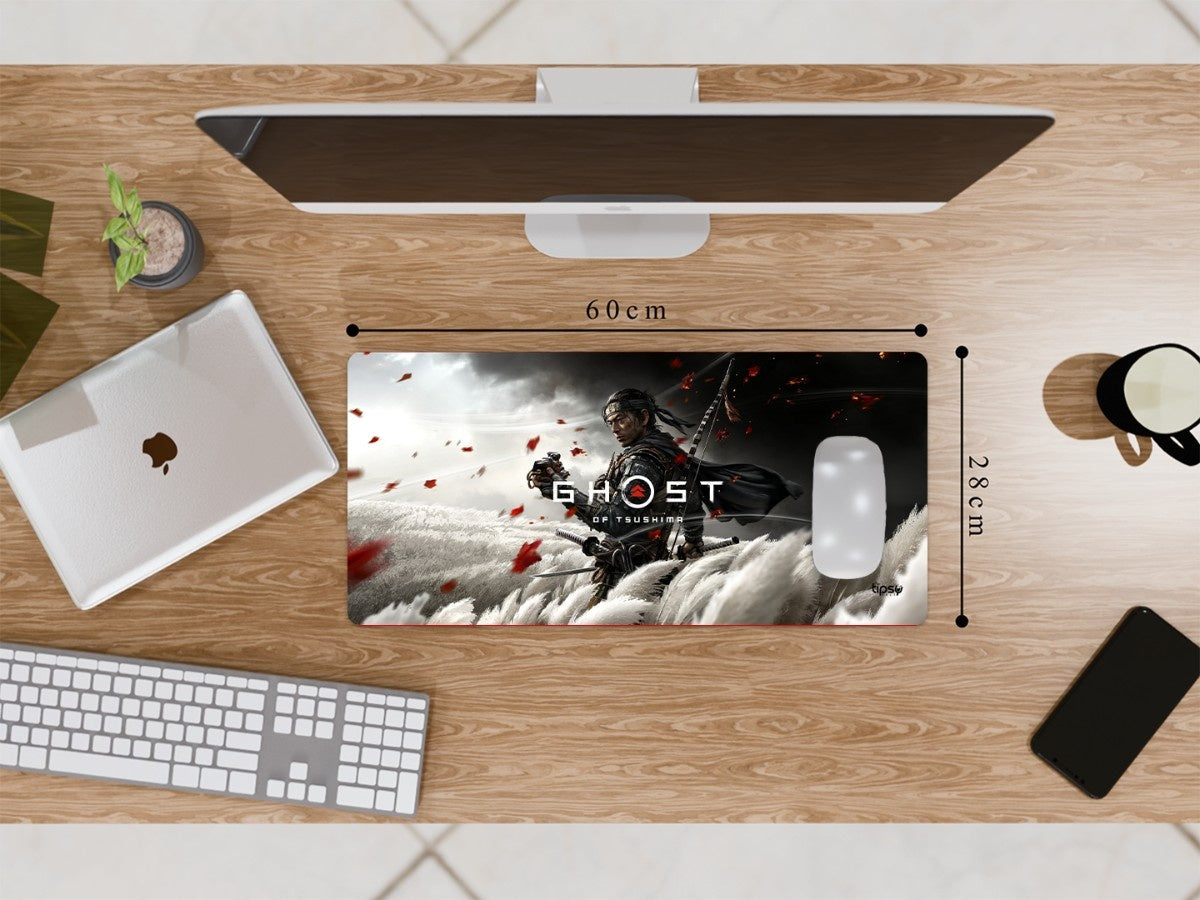 "GHOST OF TSUSHIMA" Gaming Mousepad Elevate Your Gaming Experience