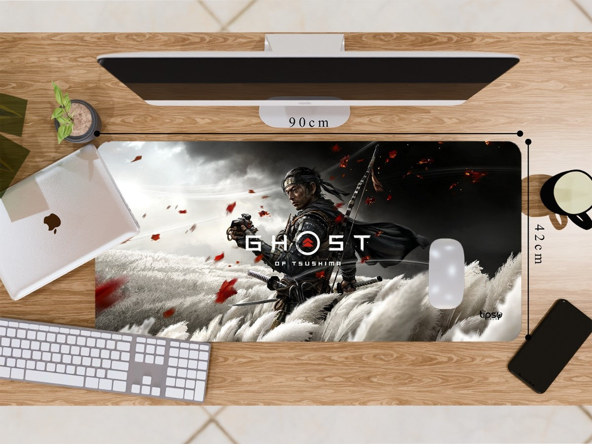 "GHOST OF TSUSHIMA" Gaming Mousepad Elevate Your Gaming Experience