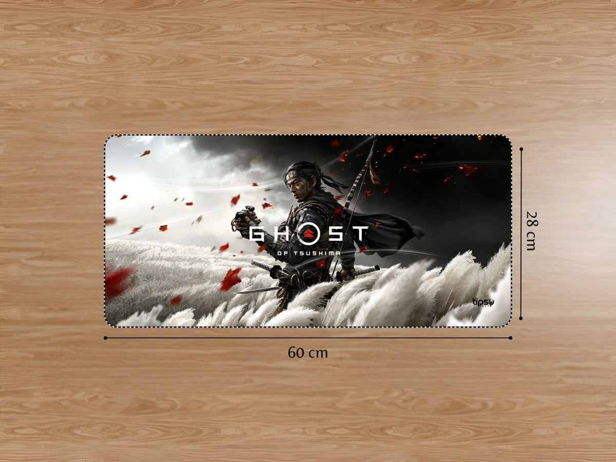 "GHOST OF TSUSHIMA" Gaming Mousepad Elevate Your Gaming Experience