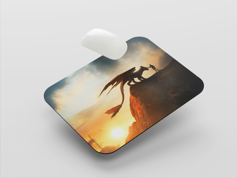 "HOW TO TRAIN YOUR DRAGON" Mousepad Enhance Your Workspace with Style