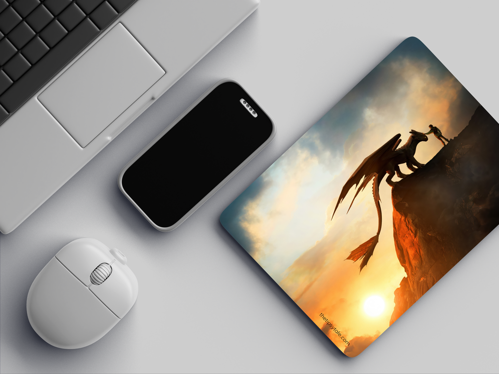 "HOW TO TRAIN YOUR DRAGON" Mousepad Enhance Your Workspace with Style