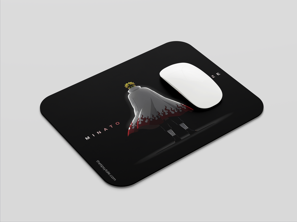 "MINATO NAMIKAZE - NARUTO" Mousepad Enhance Your Workspace with Style