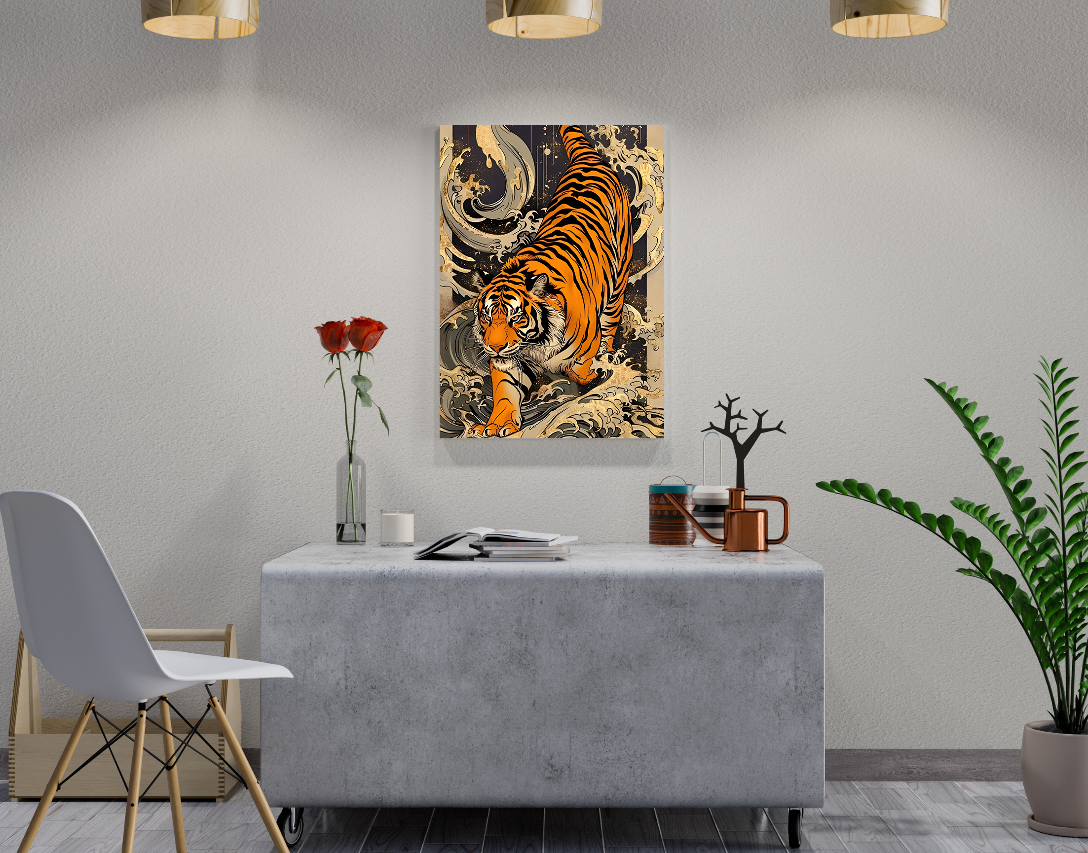 "RRR: TRIPLE WILD"- Shiny & Sturdy Metallic Poster Art That Pops & Sticks