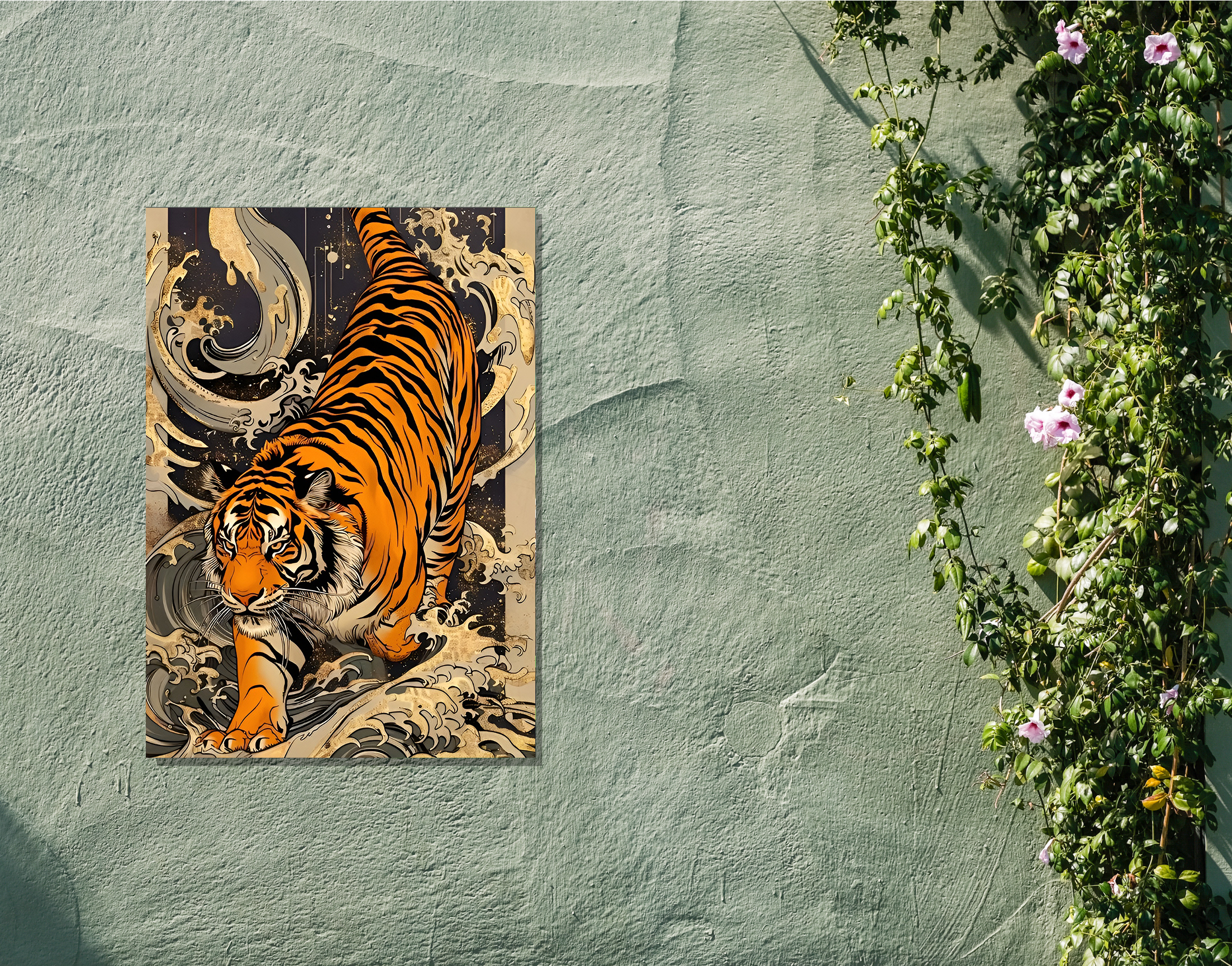 "RRR: TRIPLE WILD"- Shiny & Sturdy Metallic Poster Art That Pops & Sticks