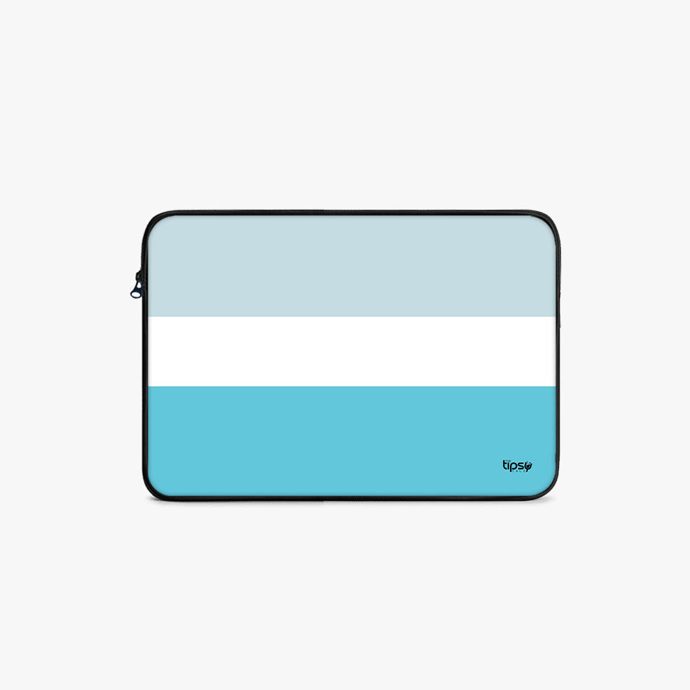 "Blue Shade" Laptop Sleeves:Bold Modern Design for Every Size