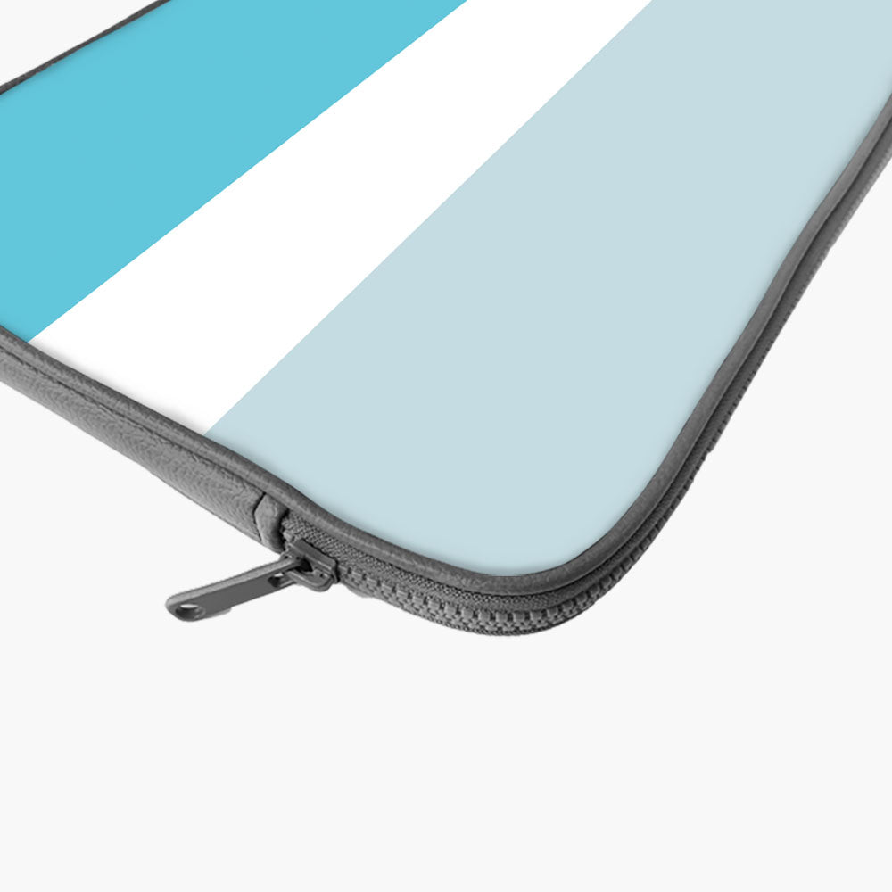 "Blue Shade" Laptop Sleeves:Bold Modern Design for Every Size