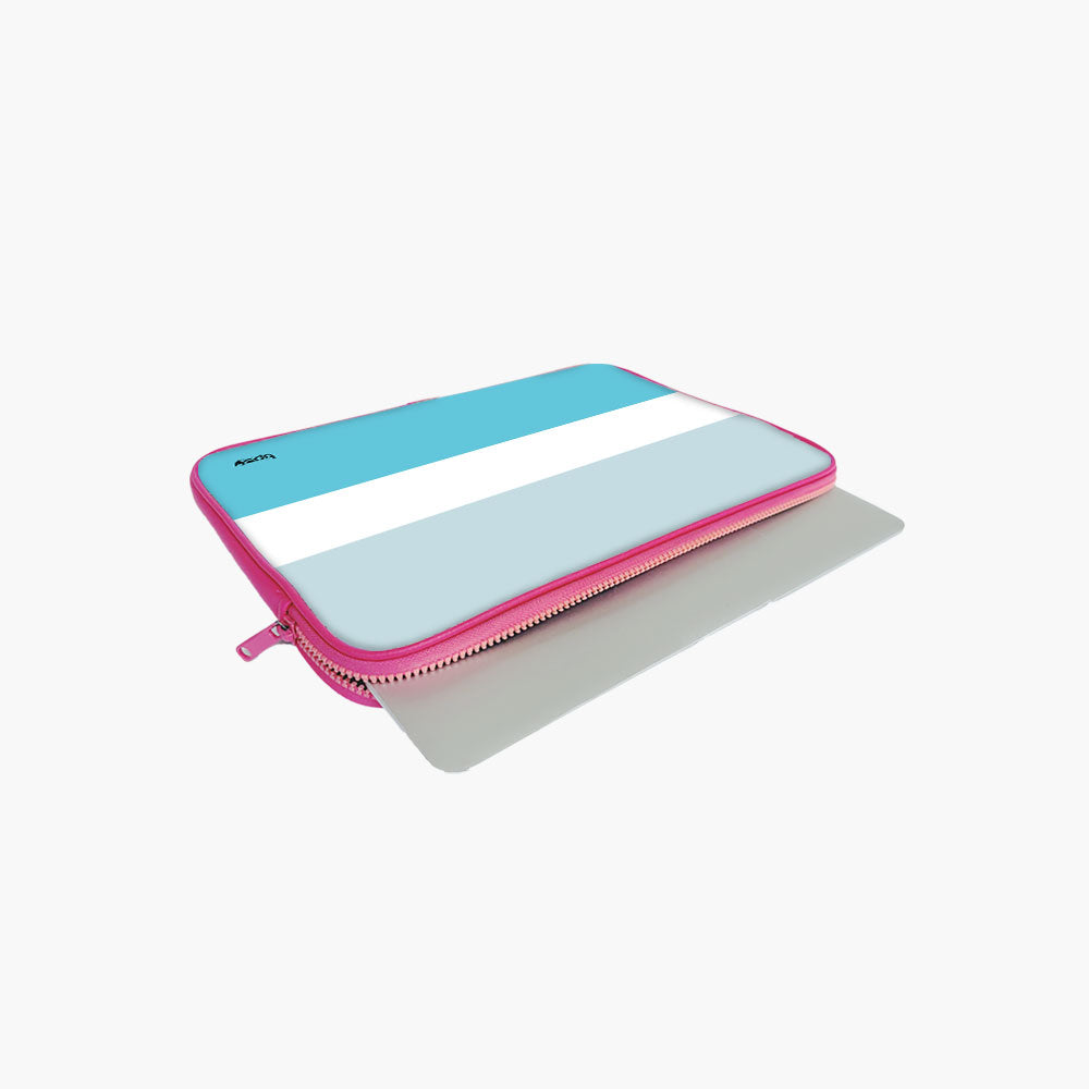 "Blue Shade" Laptop Sleeves:Bold Modern Design for Every Size