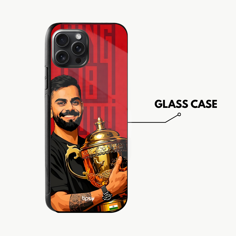 "VIRAT KHOLI J18: CRICKET FANDOM" -Mobile Covers Shock Resistant, Slim & Stylish Cases