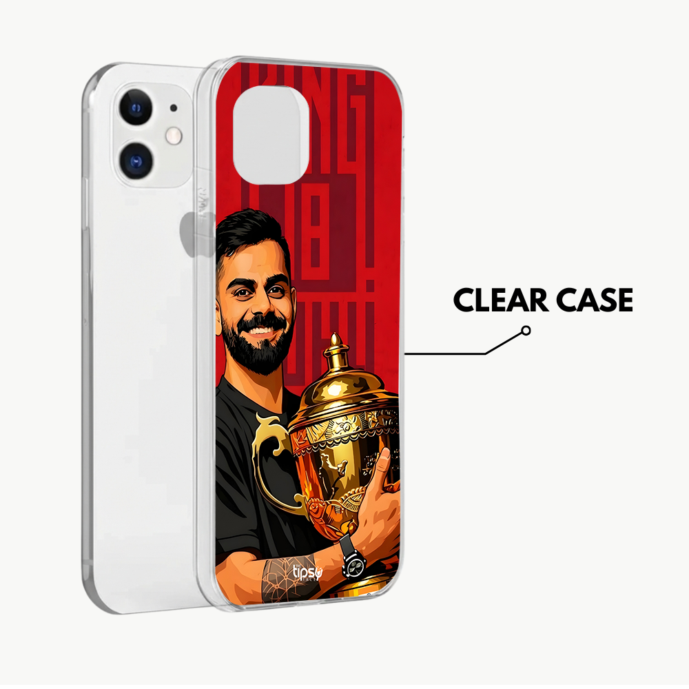 "VIRAT KHOLI J18: CRICKET FANDOM" -Mobile Covers Shock Resistant, Slim & Stylish Cases