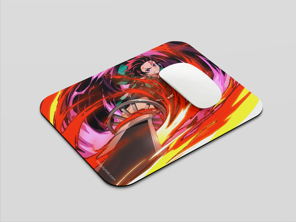 "TANJIRO - DEMON SLAYER" Mousepad Enhance Your Workspace with Style