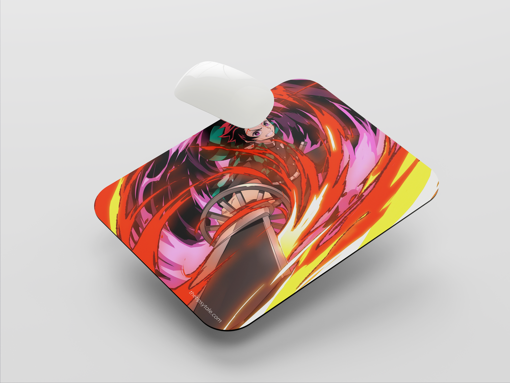 "TANJIRO - DEMON SLAYER" Mousepad Enhance Your Workspace with Style